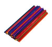 100 Pièces Tiges Bâtonnets en Bois Ronde, Naturel Bâtons de Bambou, Tige Bois, pour DIY Travail du Bois Modèle de Bâtiment Décoration de Jardin(Couleur )