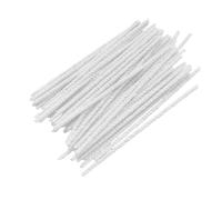 100 pièces tiges de nettoyage de tuyaux cotons-tiges texture métallique pour tuyaux de flûte et instruments à vent outil hygiénique ensemble de nettoyage d ' instruments professionnel