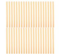 100 Pièces Tubes de Nidification Naturels en Tige de Jonc pour Abeilles | Diamètre 0,5 à 0,8cm, Intérieur Lisse, Finition Khaki, pour Jardins et Projets DIY