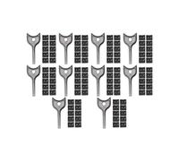 100 PièCes USB Dust Plug Charger Port Cover Cap USB Security Lock Universal Dustproof Protector PC Notebook Laptop