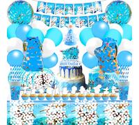 100 pièces Vaiana Anniversaire Ballons, Mona Vaisselle de Fête, Vaiana ensemble vaisselle fête, Ballons de Décoration D'anniversaire, ensemble Décoration Fête pour Anniversaire D'enfant