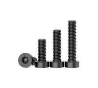100 pièces vis à tête hexagonale creuse basse de classe 12.9, boulons M4, 100 pièces, M4x10