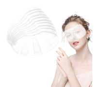 100 Pièces Visière Transparent Kit, Boucliers de Douche en Plastique, Hairspray Shield, Masque Maquillage Protecteur pour Coupe de Cheveux, Salon, Extensions de Cils