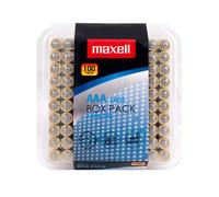 MAXELL 790410 LOT DE 100 PILES ALCALINES LR03 AAA