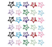 100 Pinces à Cheveux Étoile en Métal Antidérapantes pour Mèches | Lot de 100 Set de Set de Pièces, Usage Quotidien et Fêtes, pour Cheveux Épais et Côtés, Confort Solide