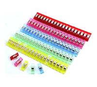 100 Pinces Clips pour Couture |Couleurs Assorties- Parfaits pour Couture, Patchwork, Crochet, Tricot , autres Loisirs Créatifs
