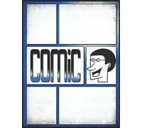 100 Planches Pour Faire Une Bd: Créer sa BD ou dessiner son Anime Manga avec plus de 400 vignettes originales sans bulles et un façonnage professionnel (Excellent Cadeau BD, noel, anniversaire)