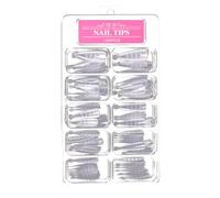 100 Plaques de Mannequin Ongle en Plastique Blanc pour Pratique Nail Art | Accessoires Manucure, Forme Naturelle, Facile à Peindre, Design Unique, Finition Soignée