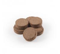 100 plaquettes terre de coco 3 cm