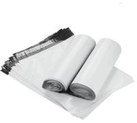 100 pochettes d'expédition en plastique autocollantes | 350 x 450 mm Sachets d'expédition avec fermeture autocollante | 35 x 45 cm Sachets d'expédition opaques en plastique pour vêtements et textiles