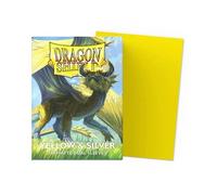 Dragon Shield : Matte - Dual Yellow & Silver (100)