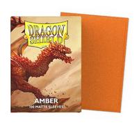 100 Pochettes Matte Format Standard Amber - Dragon Shield
