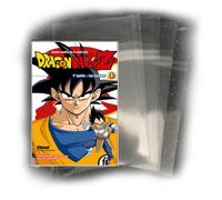 100 pochettes pour MANGA 140x190mm MY-SMARTUP - Dimensions : 140 x 190 mm avec rabat de 45 mm et colle
