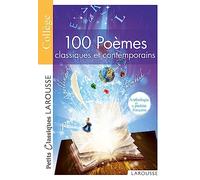 100 Poèmes classiques et contemporains -Anthologie de la poésie française