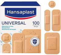 100 Pre-Cut Plasters-Water And Dirt Resistant-Flesh Coloured Plasters-4 Assorted Formats: 58 Small,10 Medium,4 Large,28 Round
