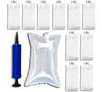 100 préformes de coussins d'air, coussins d'air 100 x 150 mm, sacs gonflables, coussins d'air, matériau de remplissage d'emballage, sacs à bulles, matériau de rembourrage pour le transport