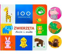 100 Premiers Mots Petits et Grands Animaux par Rebecca Weerasekera (Buch auf Polnisch)