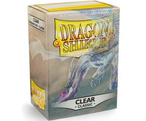 100 Protège cartes Dragon Shield Clear 63x88mm