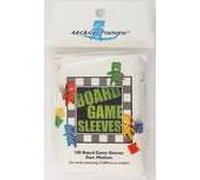 100 protèges cartes - ARCANE TINMEN - AT Medium (57x89mm) - Les Aventuriers du Rail - Multicolore - Blanc