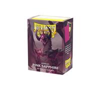 100 Proteges Cartes Dragon Shield Sparkles Pink Saphire Matte - Arcane Tinmen -