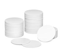 100 puces NFC Tags NTAG215 NFC Cartes Rondes NFC 215 Étiquette de Carte Compatible avec TagMo et Amiibo, 504 Mémoire d'Octets Entièrement Programmable pour Appareils Compatibles NFC