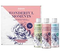100% Pure Eau de Rose Box Cadeau Femme Original Monte Nativo (3x200 ml) - Revitalisant et Nourrissant - Pour les soins de la peau et des cheveux - Le cadeau parfait
