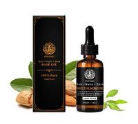 100% Pure huile d'amande douce pour massage, 30ml porteur d'huile - huile d'amande douce pour soins de la peau, l'huile de base 1oz - huile d'amande douce pour les soins des cheveux