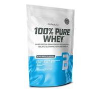BioTech USA Poudre de protéines 100% Pure Whey – BCAA & Glutamine – Sans gluten – 1kg Black Biscuit