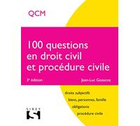 100 questions en droit civil et procédure civile. 3e éd.