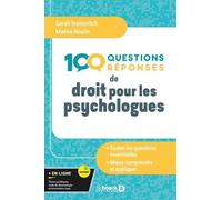 100 questions-réponses de droit pour les psychologues