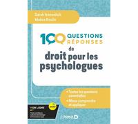100 questions-réponses de droit pour les psychologues