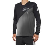 100% R-Core X Long Sleeve Jersey 2022 Black / Grey XXL
