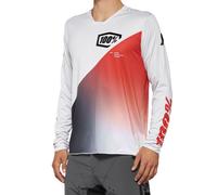 100% R-Core X Long Sleeve Jersey 2022 Grey / Racer Red S