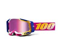 100% RACECRAFT 2 Goggle Mission - Lentille rose miroir