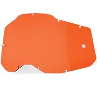 100% Racecraft II/Accuri II/Strata II Lentille de remplacement, orange, Taille unique