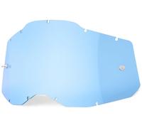 100% Racecraft II/Accuri II/Strata II Lentille de remplacement, Teinte bleue, Taille unique