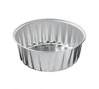100 ramequins ronds en aluminium 107 mm - pour cuisson et présentation de portions individuelles