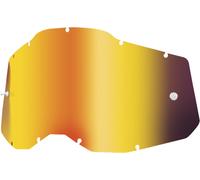 100% RC2/AC2/ST2 Lentille de remplacement, Rouge miroir