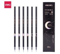 100 Recharges De Stylo À Encre Gel, Cool Moon, Accessoires De Papeterie, Vente En Gros