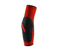 100% Ridecamp Genouillère Mixte, Rouge/Noir, L