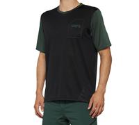 100% Ridecamp Jersey 2022 Black / Forest Green S