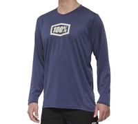 100%, Ridecamp Long-Sleeve Jersey - Men's L Indigo