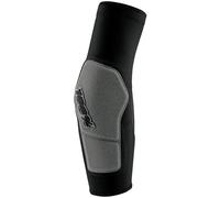 100% Ridecamp Protecteurs de coude de vélo, noir/gris, Taille S