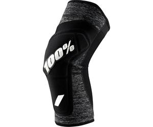 100% Ridecamp Protège-genoux de vélo, gris, Taille M