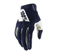 100percent Ridefit Off-road Gloves Bleu M / Short Homme