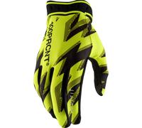 100% Ridefit Gants de vélo, jaune/noir, Taille L
