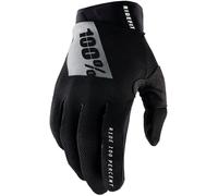 100% Ridefit Gants de vélo, noir, Taille M