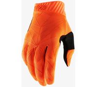 100% Ridefit Gants, Orange/Noir, Taille S