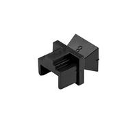 StarTech.com Cache-poussières RJ45 Pack 100 réutilisables pour hubs, routeurs, switches Noir