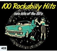100 Rockabilly Hits - Rare Hits Of The 50's - Coffret 4 Cd